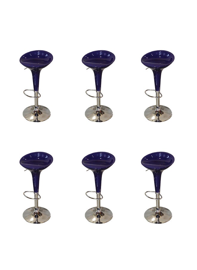 JILPHAR FURNITURE Jilphar Furniture Adjustable Steel Bar Stool- 1314E set of 6pcs 