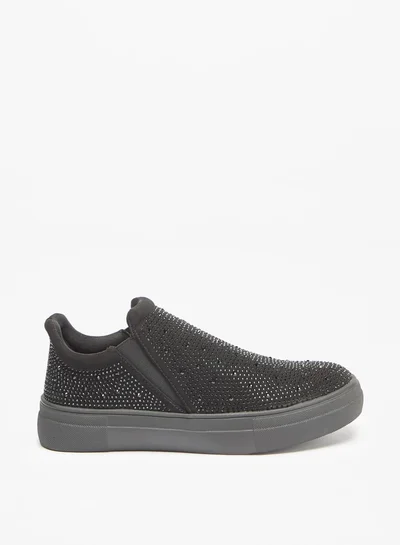 فلورا بيلا من شو إكسبرس Women's Embellished Slip-On Casual Shoes Sneakers Ramadan Collection