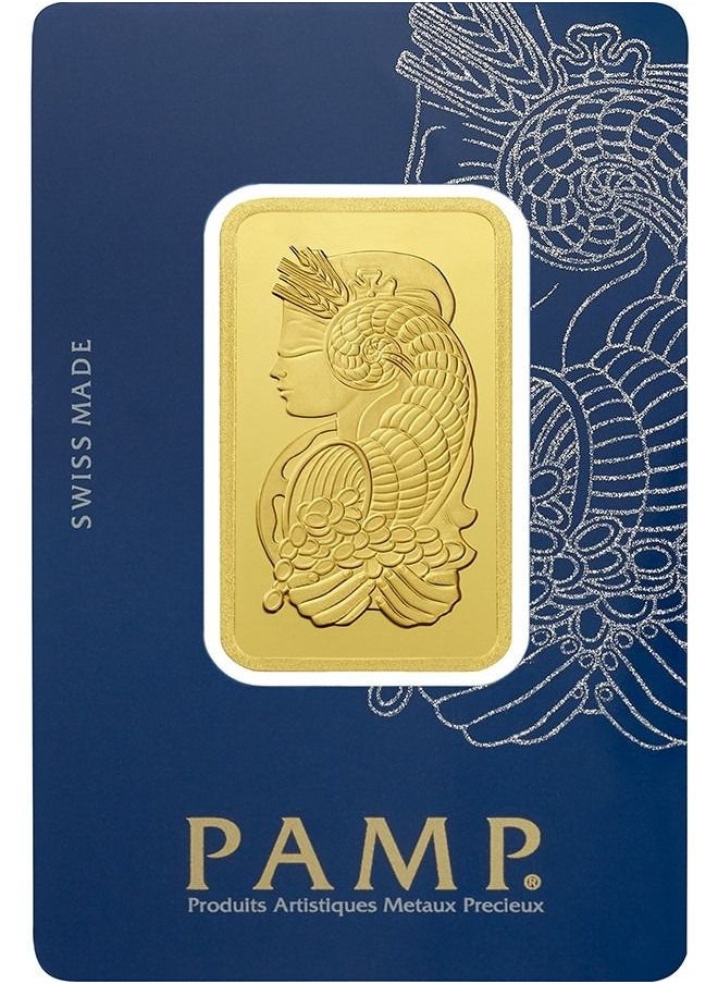 PAMP - PAMP Suisse 24 Karat (999.9) 31.10 gm / 1 ounce Gold Bar - Image 1