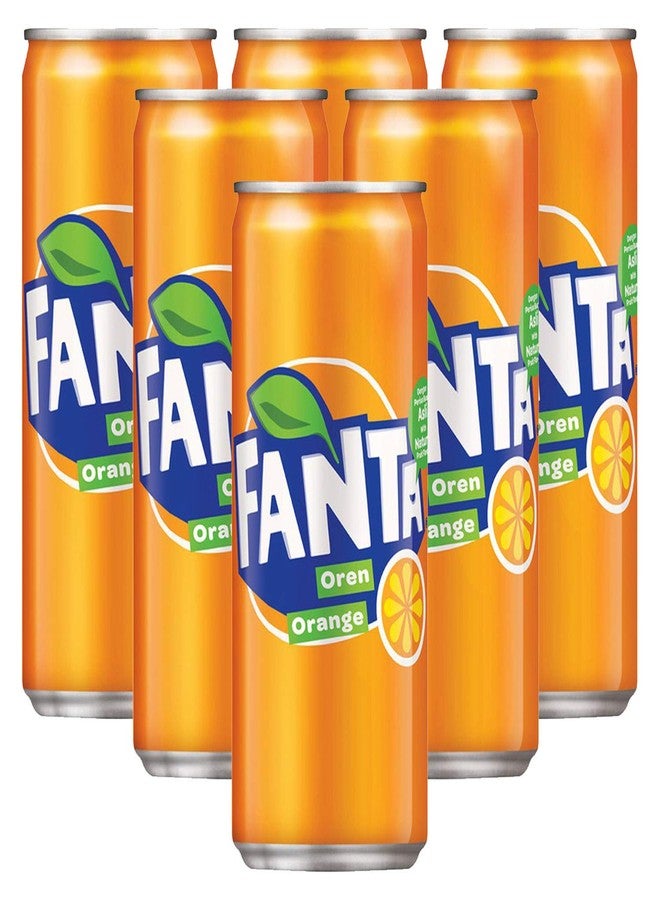 Fanta Orange Flavoured Drink - 6 Pack, 6 X 320 - Image 1