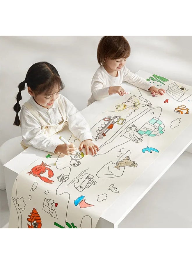 Babycare Colouring Roll - White  - Image 2