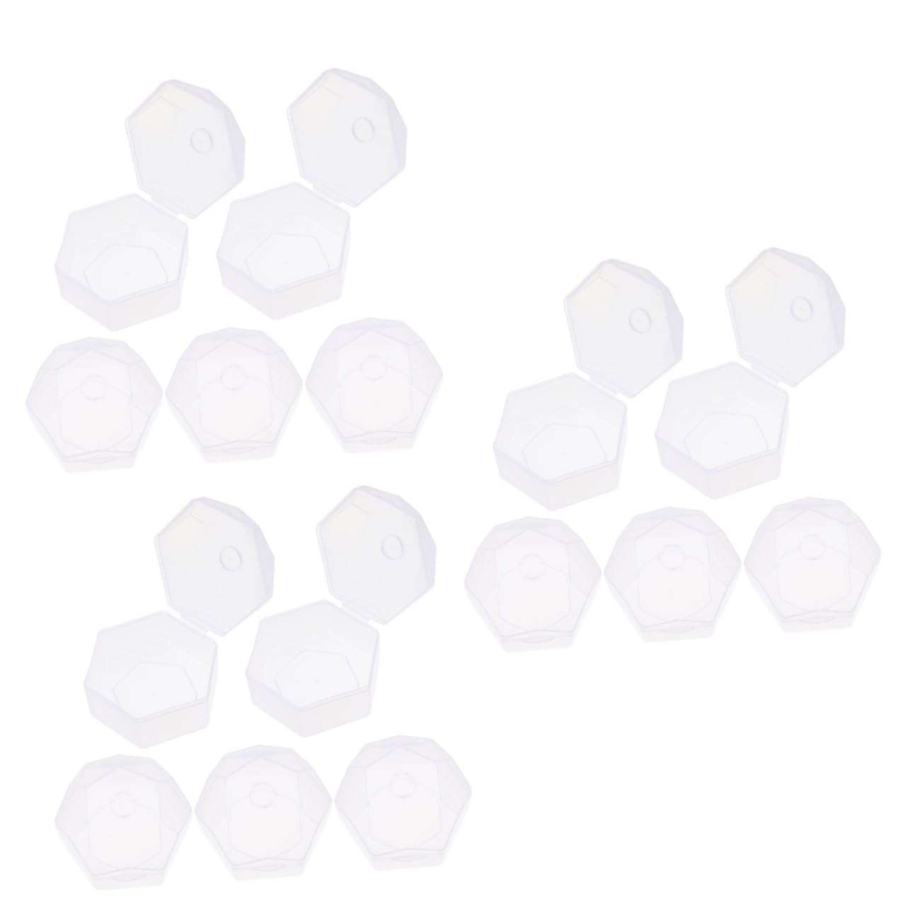 Pacifier Storage Box Holder Case Organizer Set Of 3 Boxes 5 Pacifiers Each Smooth Edge Protective