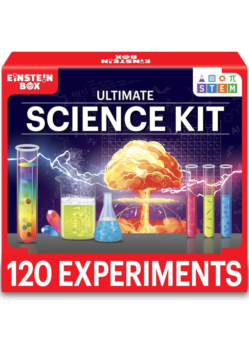 Einstein Box مجموعة تجارب العلوم من أينشتاين | مجموعة كيمياء | مجموعة صنع الصابون | ألعاب للأولاد والبنات من عمر 6-12 سنة | مجموعة هدايا عيد الميلاد للبنات والأولاد من عمر 7 و 8 و 9 و 10 سنوات - متعددة الألوان