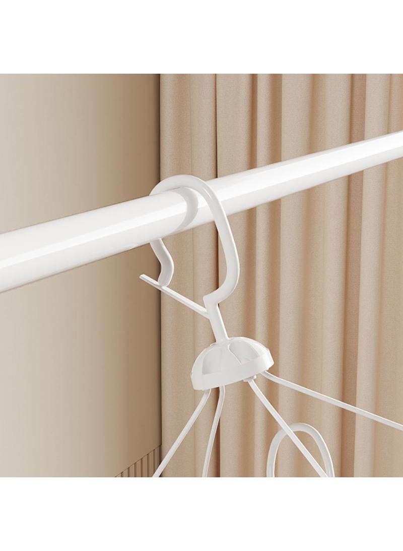 Folding clothes hanger, socks, underwear clip, balcony clothes drying rack - Image 3