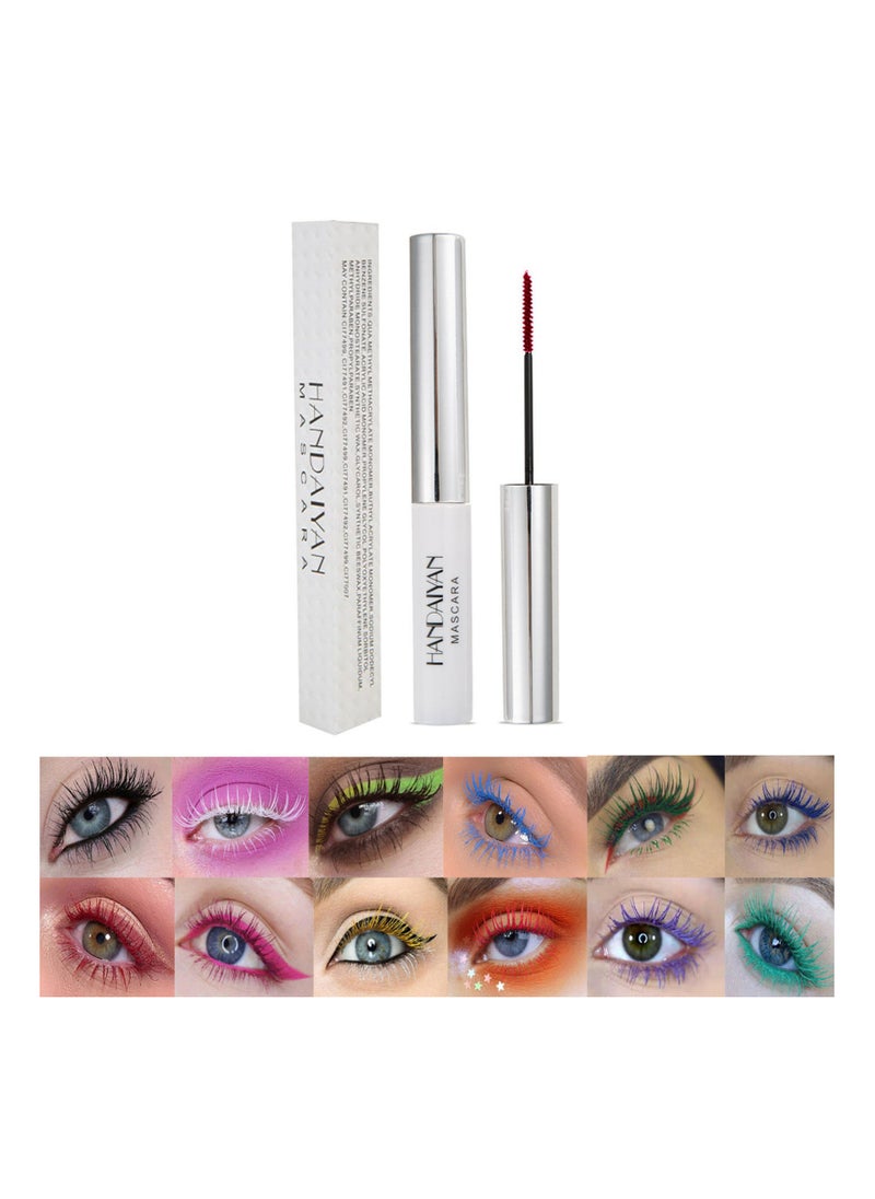 Handaiyan Mascara Black Volume And Long Waterproof Extreme Volume Matte Makeup Mascara Intense Length Lasting Curly Slender,Lengthening Smudge-Proof No Clumping,Easy To Apply Best Grande Lash  - Image 1