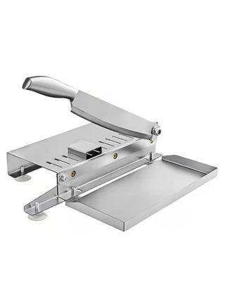 Manual Meat Slicer, Stainless Steel Frozen Meat Slicer, Sharp Blade, Fast Cutting, with Side Tray. - pzsku/Z51D668F90356DCFF793BZ/45/_/1717328247/79cff3a5-dee9-441d-8758-a6eebd15b195