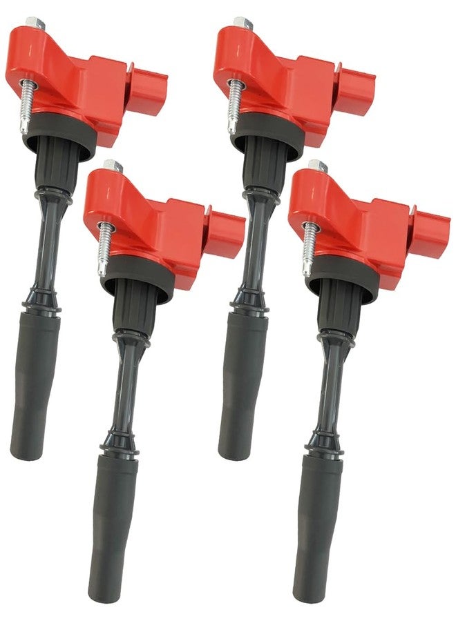 ARKAUTO Performance Ignition Coil UF680 Set of 4 Compatible With Buick Envision Regal Verano Cadillac ATS CT6 CTS Chevy Blazer Camaro Colorado Impala Malibu Equinox GMC Acadia Canyon Terrain 2.0T 2.5 2.4 L4 - Image 1