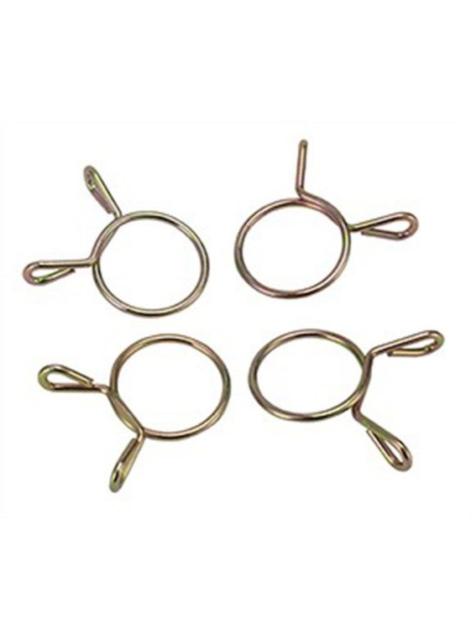Quick-fitting Hand-kneading Single Steel Wire Galvanized Pipe Clamp Ring Gas-water Oil Pipe Clamp Throat Metal Spring Throat Clamp Clip-Specification Model:Inner Diameter 3.7mm┇Wire Diameter 0.8mm, Maximum Opening 4.5mm  - Image 4