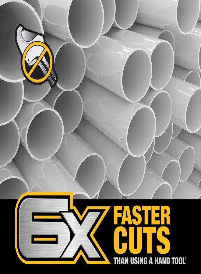 DEWALT IMPACT CONNECT PVC/PEX Cutter with Brace Bracket (DWAPVCIR) - Image 4