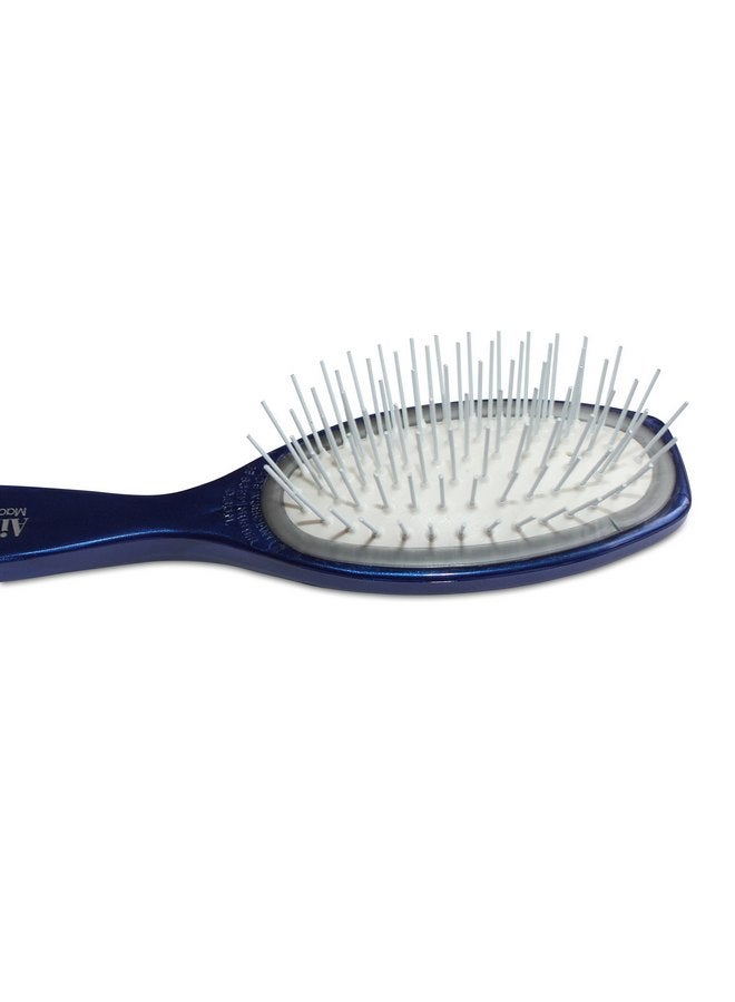 Mars Professional Pin Dog Grooming Brush, Plastic Handle and Rubber Cushion, 7.25" Length