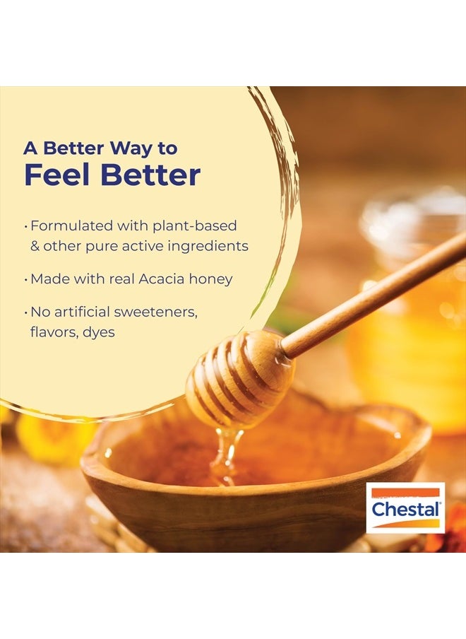 Boiron Chestal Honey Adult Cold and Cough Syrup for Nasal and Chest Congestion, Runny Nose, and Sore Throat Relief - 6.7 Fl oz  - Image 4
