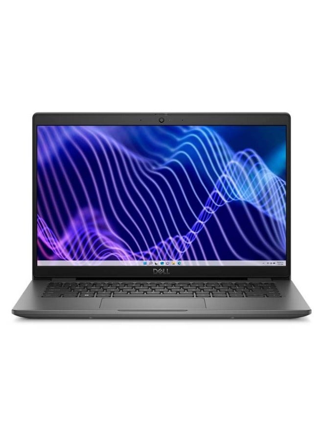 ديل كمبيوتر محمول لاتيتيود 3440 بشاشة FHD مقاس 15.6 بوصة (1920 × 1080)، ومعالج إنتل كور i7-1355U/ وذاكرة وصول عشوائي 8 جيجابايت DDR4/ ومحرك أقراص SSD سعة 512 جيجابايت M.2/DOS (بدون Windows)/نفيديا جي فورس MX550 سعة 2 جيجابايت/ إنجليزي/عربي أسود - Image 1