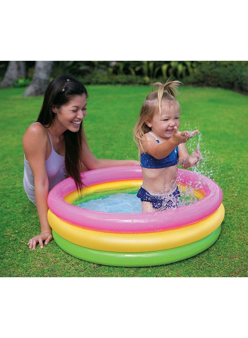 ELTRAZONE Water Tub Inflatable Intex Pool 2Ft Diameter Baby Bath Seat - Image 4