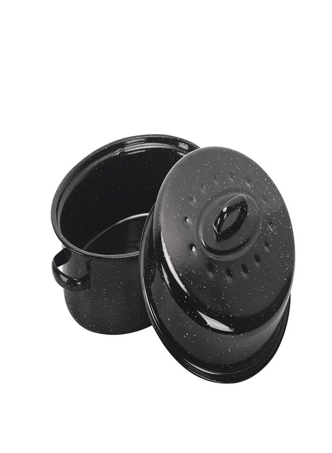 ENAMORY 15-Inch Covered Oval Roaster - Image 2