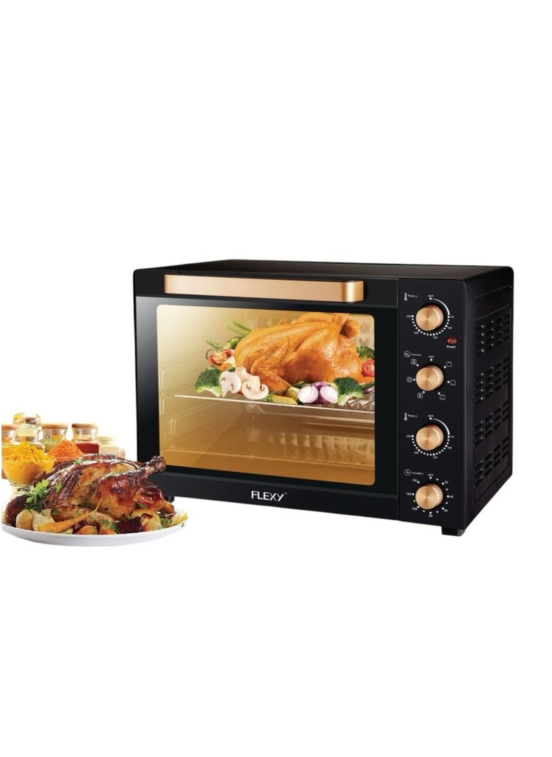 Flexy Electric Oven 60L - Perfect Cooking for All Dishes  - Image 1
