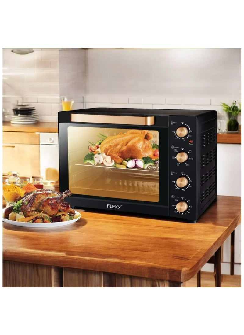 Flexy Electric Oven 60L - Perfect Cooking for All Dishes  - Image 2