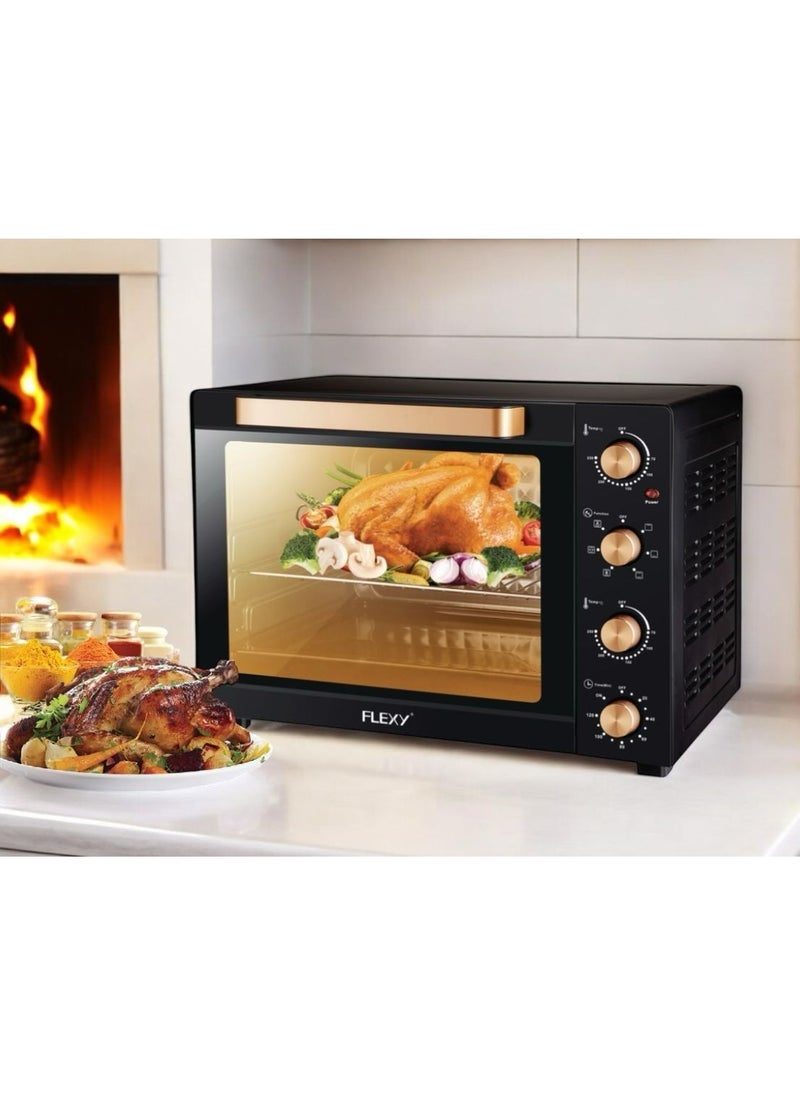 Flexy Electric Oven 60L - Perfect Cooking for All Dishes  - Image 3