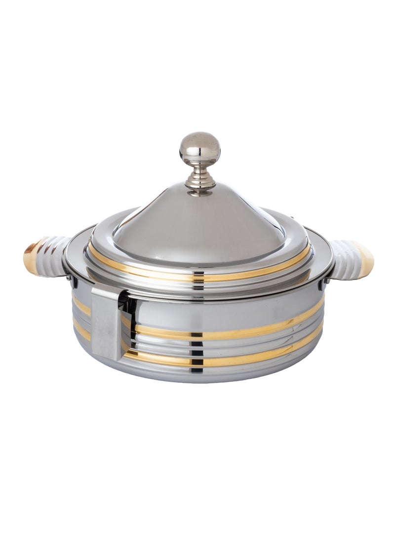Almarhomy Millennium Single Steel Food Container 25 Cm - Image 1