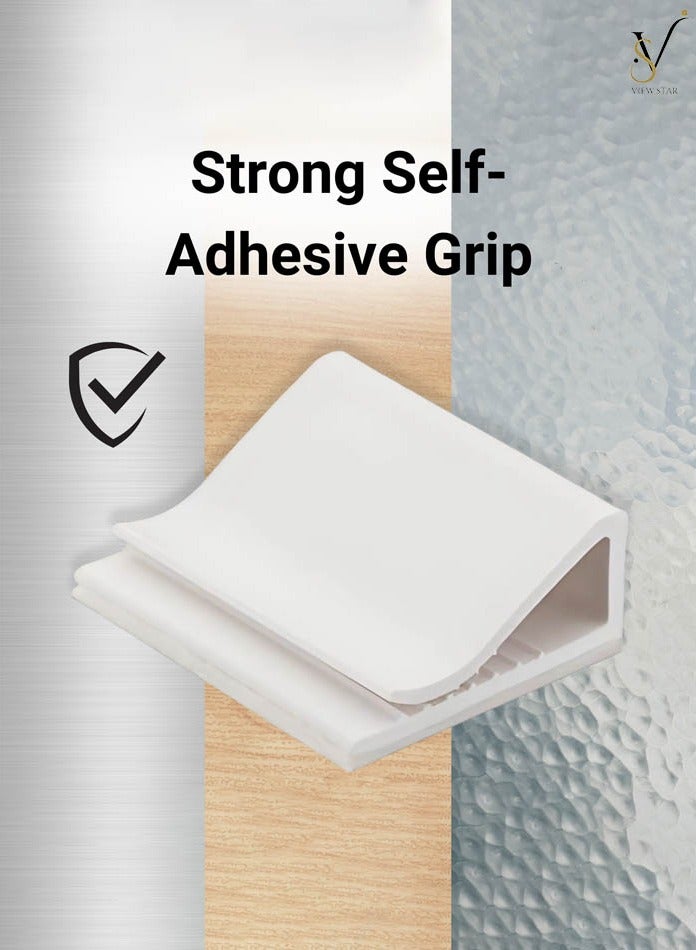 فيوستار مشابك إدارة الكابلات من فيوستار، 50 قطعة، منظم أسلاك ذاتي اللصق للاستخدام المكتبي والمنزلي والمكاتب، حامل أسلاك متين لكابلات الشحن، إضاءة LED، حل خالٍ من التشابك - Image 4