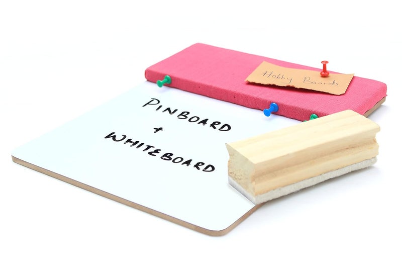 IVEI Pinboard + whiteboard, Combination Board - Small (Pink) - Image 5