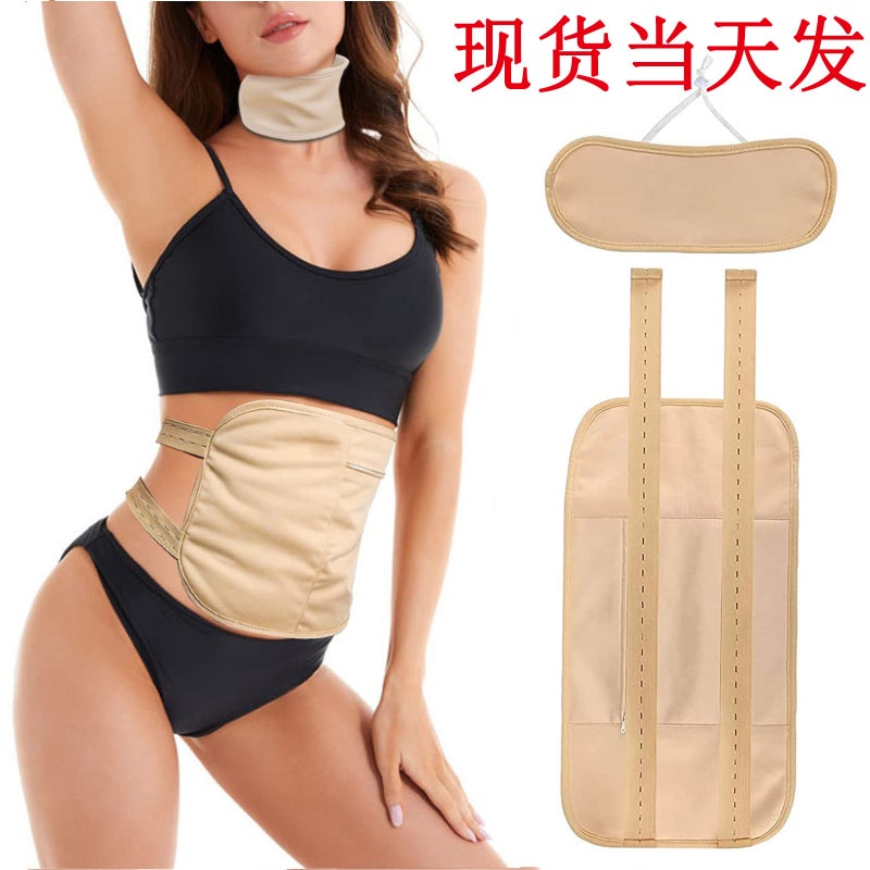 Castor Oil Bag Castor Oil Pack Leak-Proof Oil Adjustable Belt Washable Essential Oil Care Bag - Image 2
