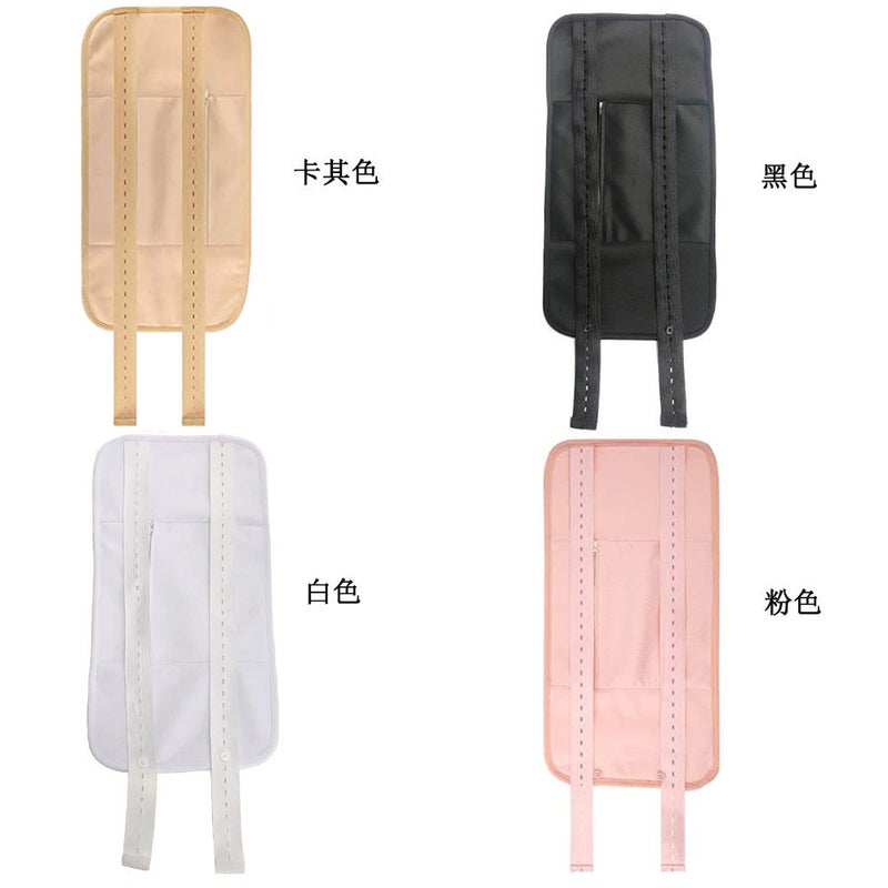 Castor Oil Bag Castor Oil Pack Leak-Proof Oil Adjustable Belt Washable Essential Oil Care Bag - Image 4