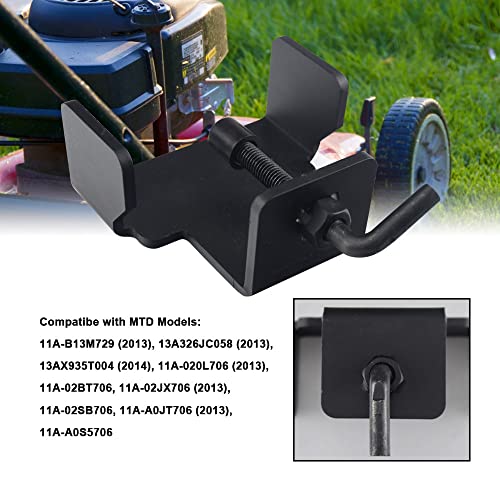 KINTLE 490-850-0005 Universal Mower Blade Removal Tool/Lawn Mower Blade Clamp Compatible with MTD 21" Walk Behind and Riding Lawn mowers, Fits for 11A-B13M729, 13A326JC058, 13AX935T004, 339079 - Image 4