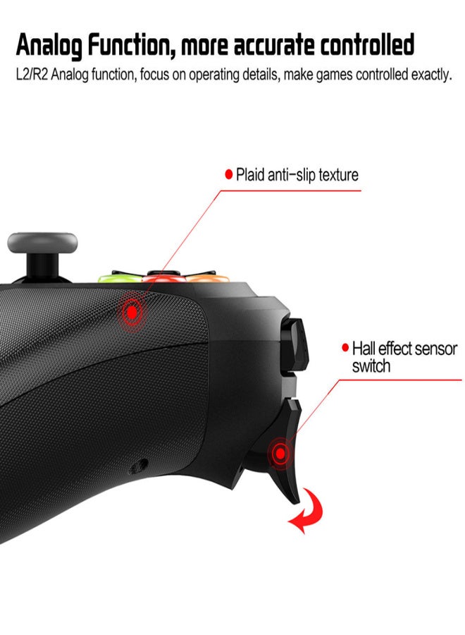 أبيجا وحدة تحكم ألعاب لاسلكية PG-9078 BT لأجهزة iOS وأندرويد اللوحية والهواتف، مفتاح فيديو لاسلكي - Image 3