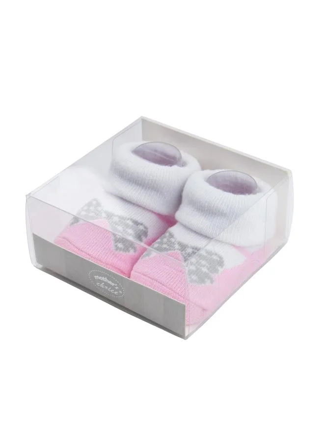 Mothers Choice Baby Socks Turn Head Gift Box Set, 0-6 Months
