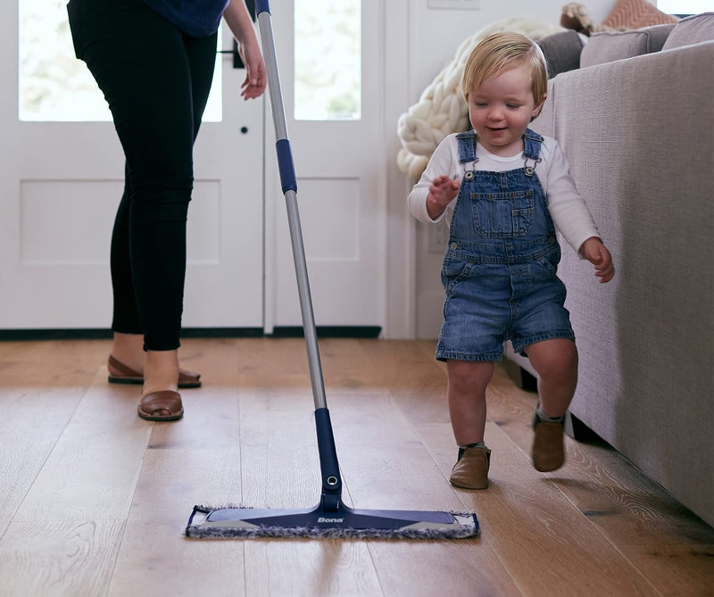 Bona Microfiber Dusting Pad | Removable Washable Cleaning | Mop Head Cloth | Multi Surface Use | House | Kitchen | Roof | Glass | Reusable | Kids & Pet Safe | Removes Hair | Daily Use | Clean Corners - Image 5