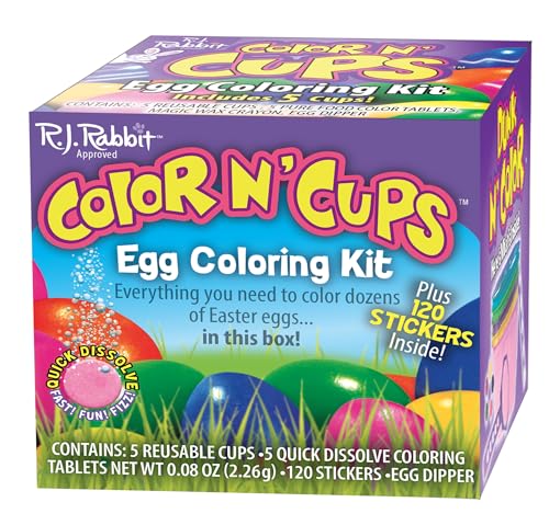 مجموعة تلوين البيض Color N Cups