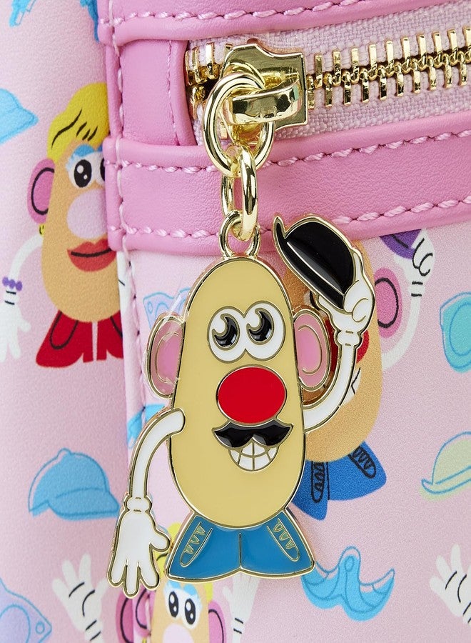 Loungefly Hasbro Mr. and Mrs. Potato Head All Over Print Mini Backpack - Image 2