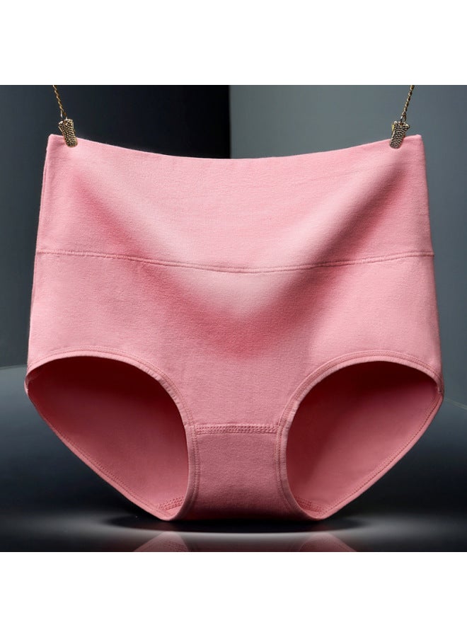 Plus Large Size Cotton Ladies Underwear Belly Hip High Waist Underwear Cotton High Waist Underwear - Image 1