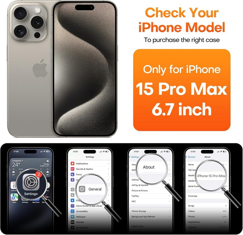 ImpactStrong Shatterproof Tempered Glass Screen Protector for iPhone 15 Pro Max [Easy Installation Frame] [Bubble Free] [9H Hardness] [Full Coverage] Case Friendly, 6.7 Inch - (3-Pack) - Image 2