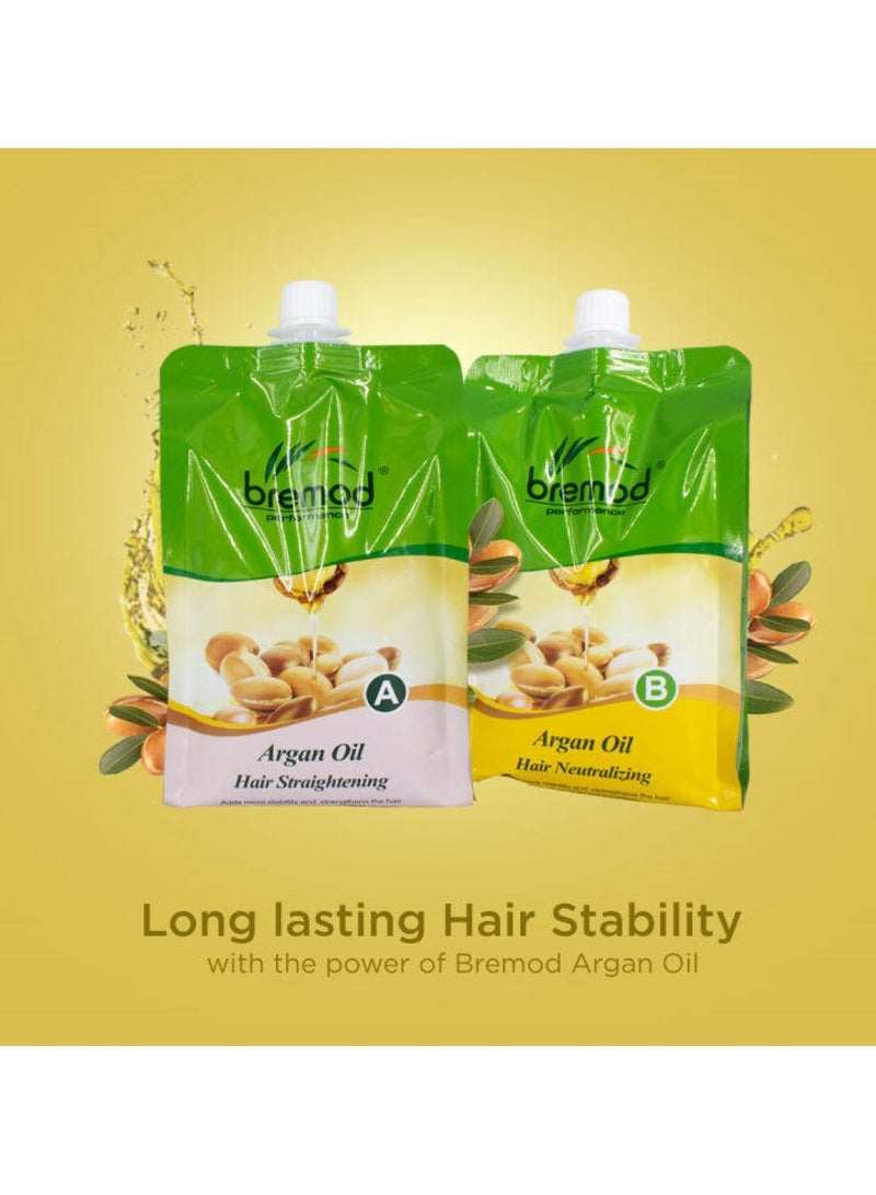 بريمود كريم إعادة ربط الشعر عالي الأداء زيت الأرغان 1000 مل*2. علاج الشعر والعناية بالشعر - Image 4