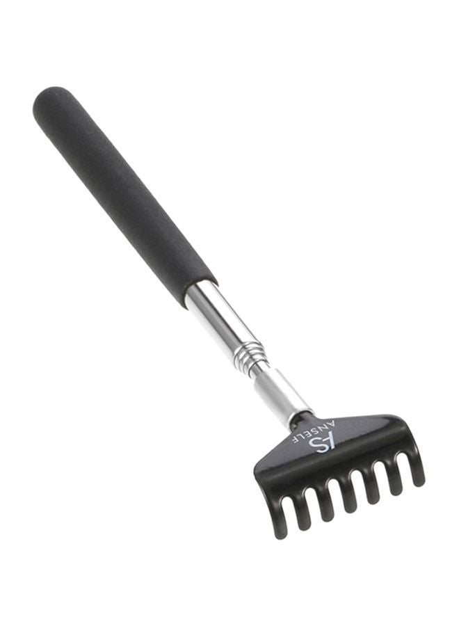 Telescopic Back Scratcher Black/Silver 68cm - Image 1