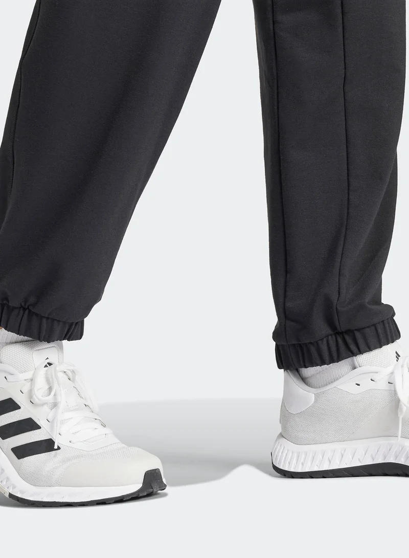 adidas Power Loose Fit French Terry Sweatpants