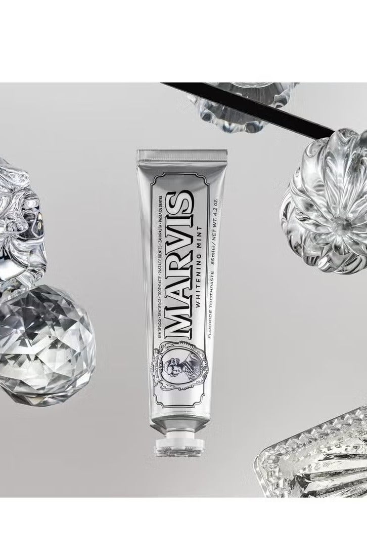 Marvis Whitening Mint Toothpaste - 85ml/4.4 oz Packed with Xylitol for Effective Teeth Whitening and Fresh Breath - Image 3