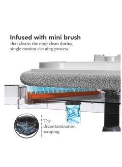 Premium Spin Mop & Bucket Set, High-speed Turbine Effortless Dirt Separation - Visual Dehydration Indicator - Square Universal Mop Head - Ultra-Fine Fiber Cloth for Super Absorption - pzsku/Z51D79311712D08C148B9Z/45/_/1704423729/5e224040-9c54-4d89-ba93-c3ef9202e92e