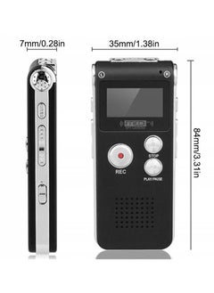 General Digital Voice Recorder Meeting 8G - Easy to Use, Clear Recording with Playback - Voice Activated Recorder - Digital Audio Recorder for Lectures, Handheld Recording Device  - Image 3