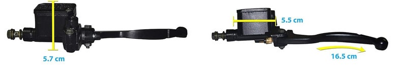 VTRUST Front Brake Master Cylinder Compatible for Yamaha FZ (with Switch) - Image 5