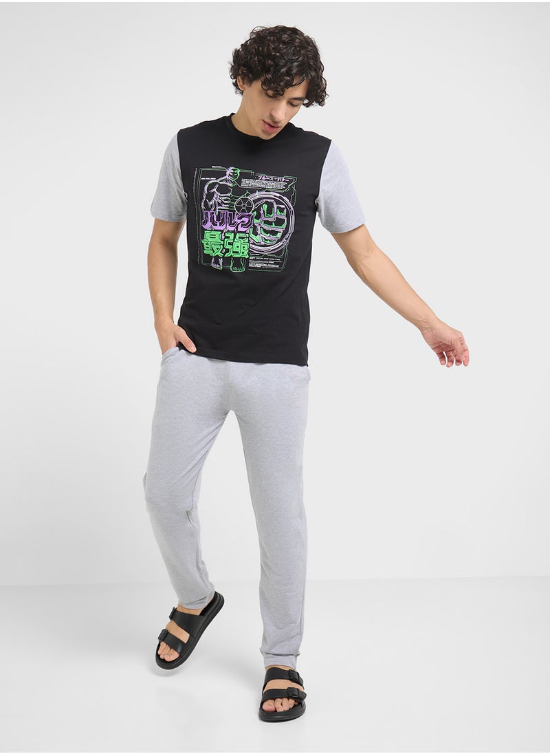 MARVEL Nightwear T-Shirt & Pants Set  - Image 5
