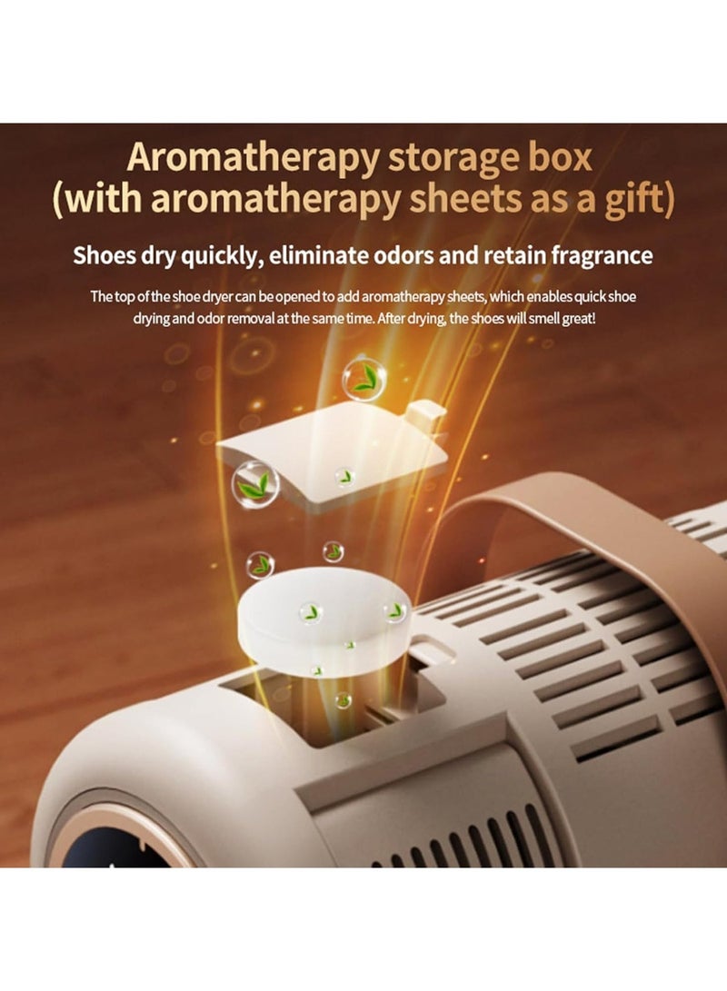 general Portable shoe dryer: Quick-drying armor heater with intelligent timer, work boot dryer, travel ski bag, laundry, sports shoes, glove cleaning - Image 4