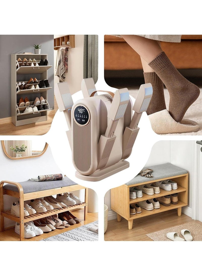 general Portable shoe dryer: Quick-drying armor heater with intelligent timer, work boot dryer, travel ski bag, laundry, sports shoes, glove cleaning - Image 3