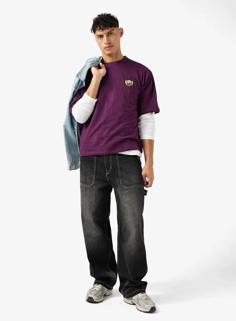 Seventy Five Graphic Oversized T-Shirt