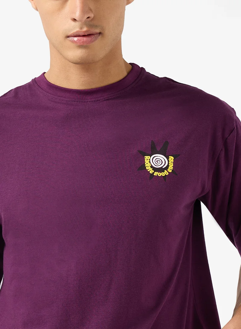 Seventy Five Graphic Oversized T-Shirt