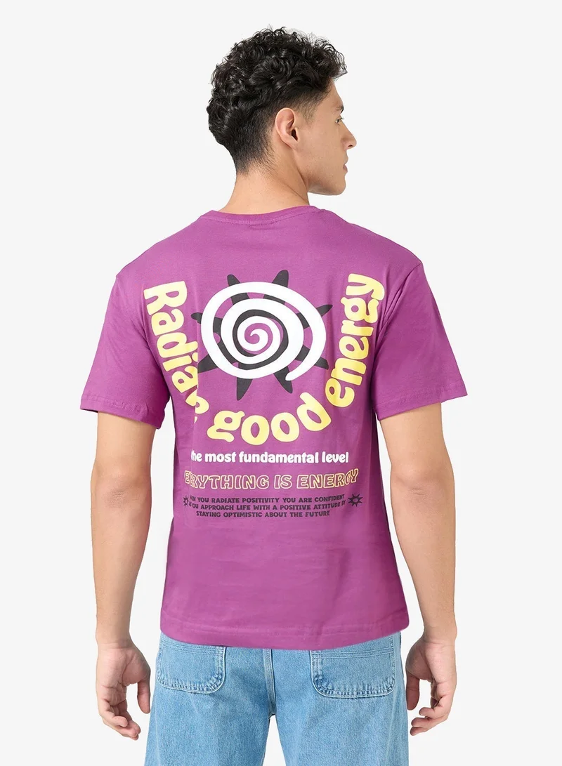 Seventy Five Graphic Oversized T-Shirt