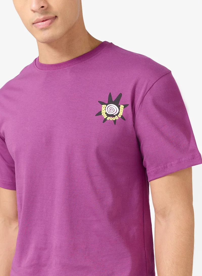 Seventy Five  Graphic Oversized T-Shirt for Men | Best Price UAE