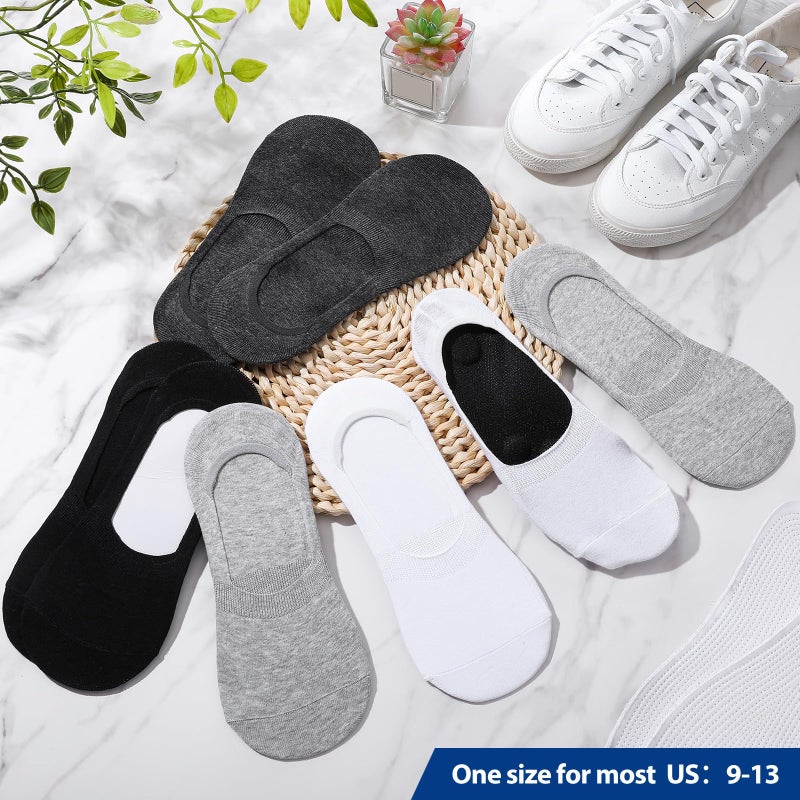 Twistover 12 Pairs Sockless Insole Covers No Show Sockless Shoe Liners Covers Odor Anti Slip Breathable Insoles Shoe Inserts for Men Women Sport Running Comfort(Mixed Colors) - Image 4