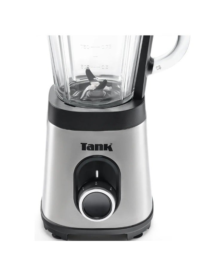 Tank Super Blender, 1.5L Glass Jug , 900ml BPA Free Plastic Bottle, 800 Watts, YB-S62k , 2-Year Warranty - Image 2